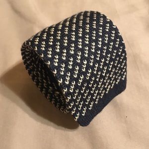 The Knottery Blue Wool Knit Tie